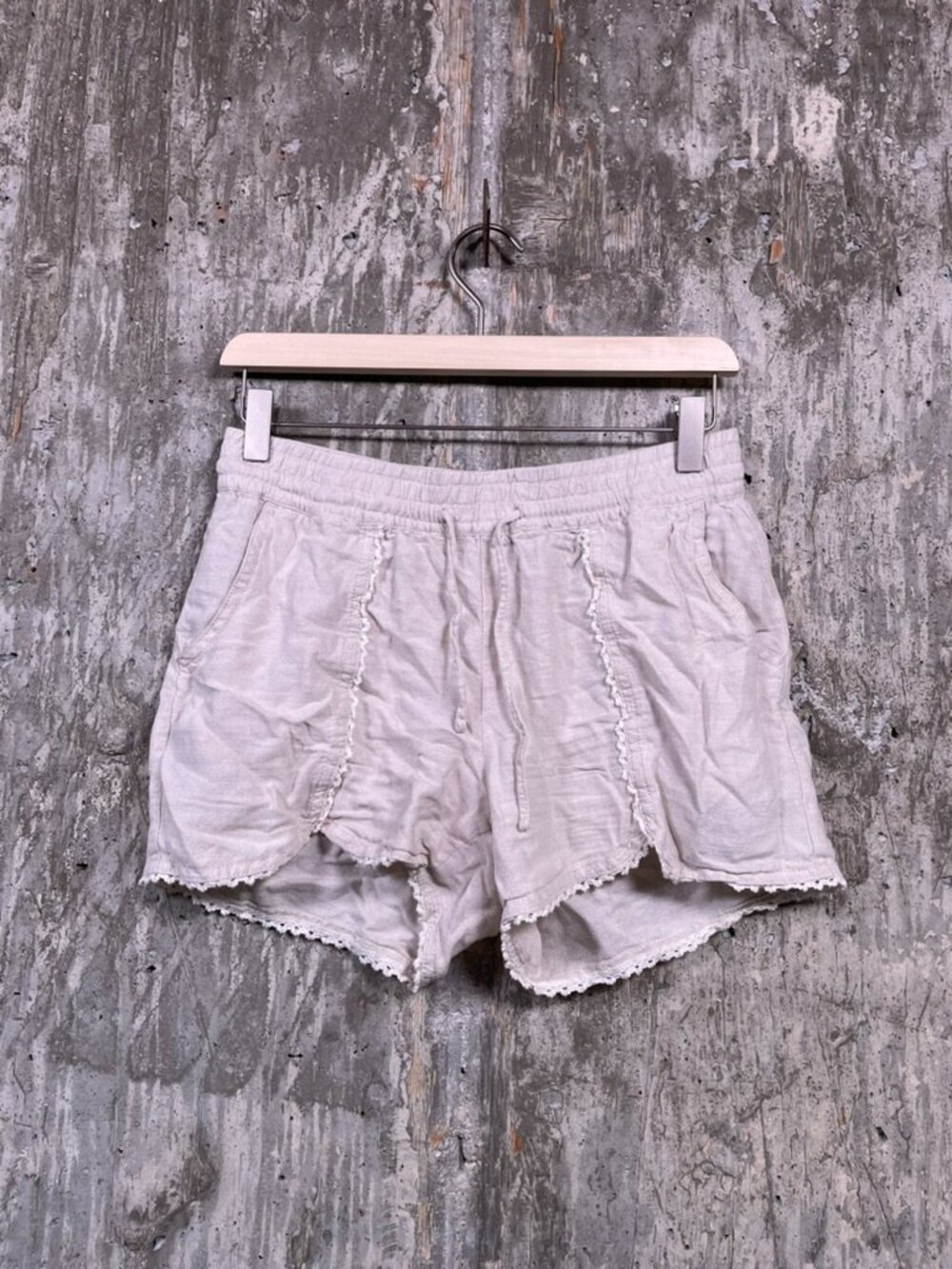 CASLON Women's Linen Blend Pull On Shorts Size XS